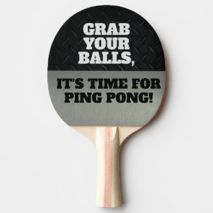Lustiges Zupacken Ihr Bällecooles Ping Pong Zitat Tischtennis Schläger