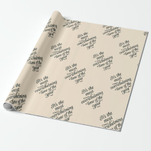 Lustigste Weihnachtszeit aller Zeiten Geschenkpapier