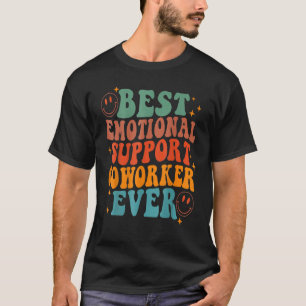 Lustigster emotionaler Unterstützungs-Kollege über T-Shirt