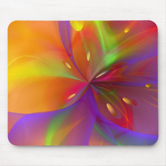 Lustrous Lily Mousepad (Vorne)