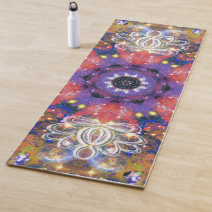Lustrous Zen Lotus Star Kaleid Yogamatte