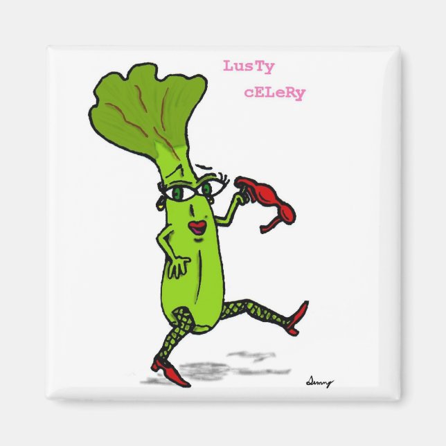 Lusty Celery Magnet (Vorne)