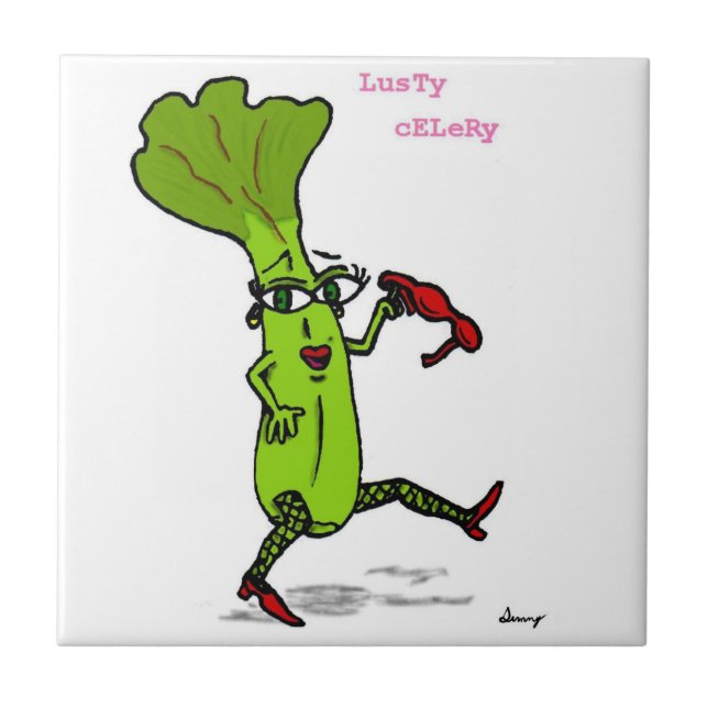 Lusty Celery Tile Fliese (Vorderseite)