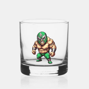 Lutador von Luchalibre Whiskyglas