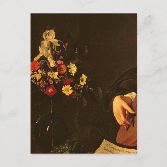 Lute Player, c.1595 Postkarte (Vorderseite)