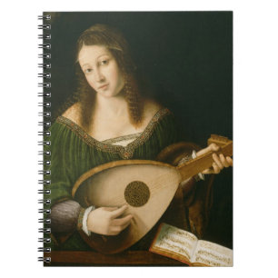 Lute Player Notizblock