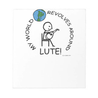 Lute - Weltumdrehungen Notizblock
