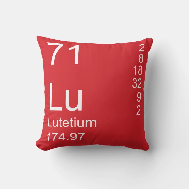 Lutetium Kissen (Vorderseite)