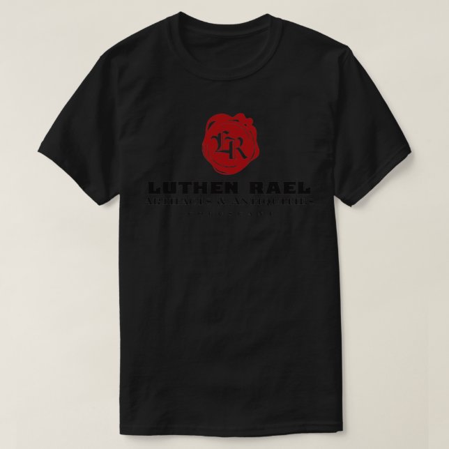Luthen Rael Artifakte und Antiquitäten T-Shirt (Design vorne)