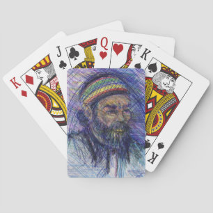 Luther Hampton Self Portrait Spielkarten