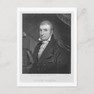 Luther Martin, eingraviert von William A. Wilmer ( Postkarte