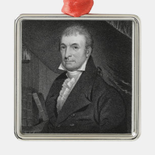 Luther Martin, graviert von William A. Wilmer Silbernes Ornament