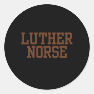 Luther Norse Seminary Runder Aufkleber