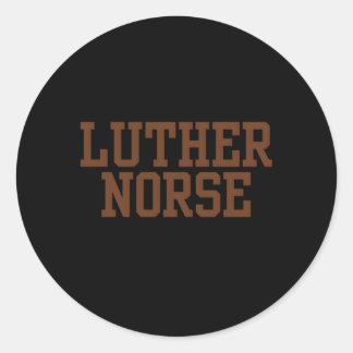 Luther Norse Seminary Runder Aufkleber