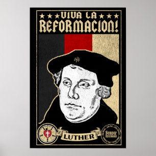 Luther Poster zum 500. Geburtstag