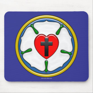 Luther Rose Embossed Look Mousepad