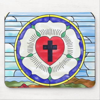 Luther Rose Glasmuskeln Mousepad