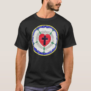 Luther Rose Glass Window T-Shirt