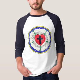 Luther Rose Glass Window T-Shirt