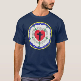 Luther Rose Glass Window T-Shirt