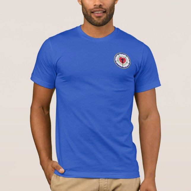 Luther Rose Glass Window T-Shirt (Vorderseite)