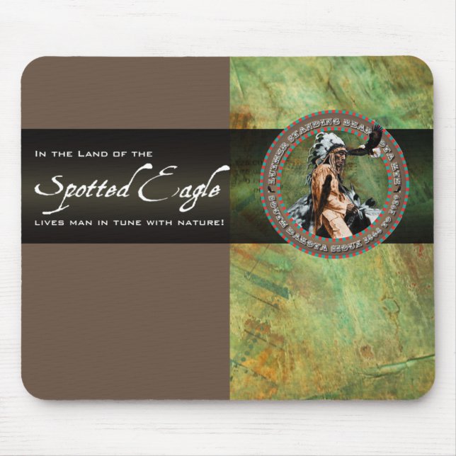 Luther Stehend Bear Mousepad (Vorne)