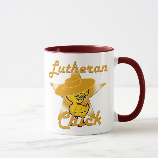 Lutheran Chick #10 Tasse (Rechts)