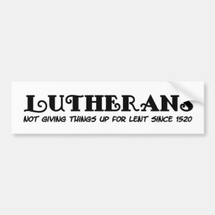 Lutheraner Autoaufkleber