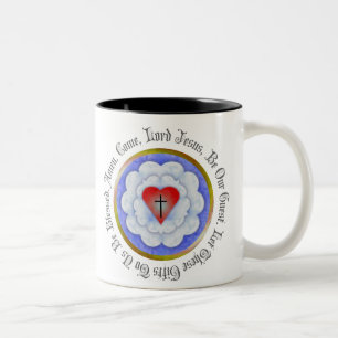 Lutherische Kaffee-Tasse Zweifarbige Tasse