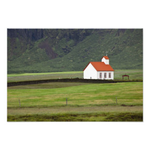 Lutherische Kirche, Island Fotodruck