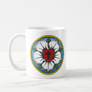 Lutherische Rose Kaffeetasse