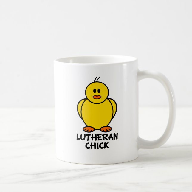 Lutherisches Küken Tasse (Rechts)