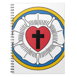 Luthers Rosen-Notizbuch Notizblock