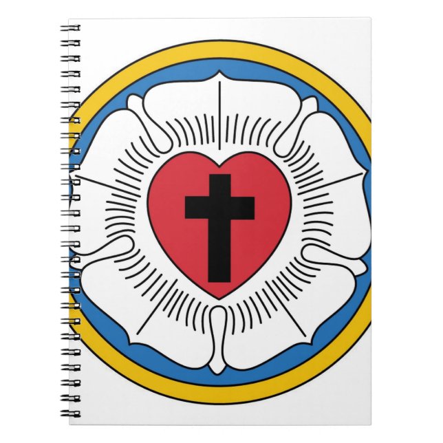 Luthers Rosen-Notizbuch Notizblock (Vorderseite)