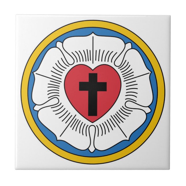 Luthers Siegel-Fliese Fliese (Vorderseite)