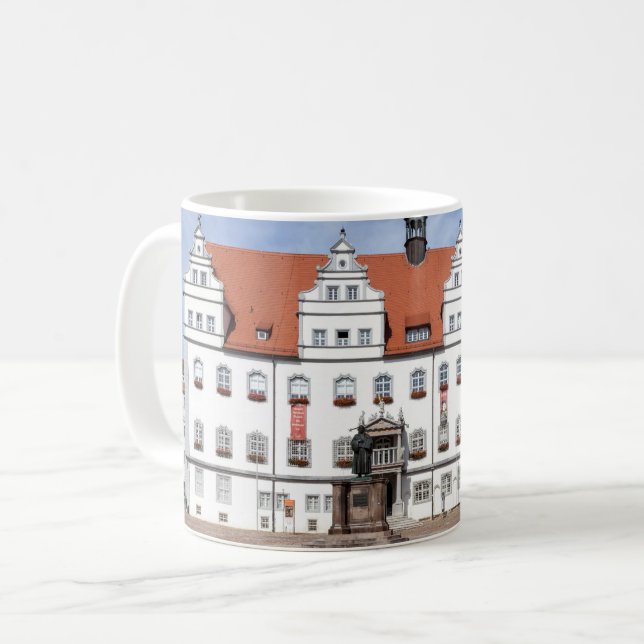 Lutherstadt Wittenberg marktplatz Tasse (Vorderseite Links)