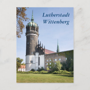 Lutherstadt Wittenberg Schlosskirche Postkarte
