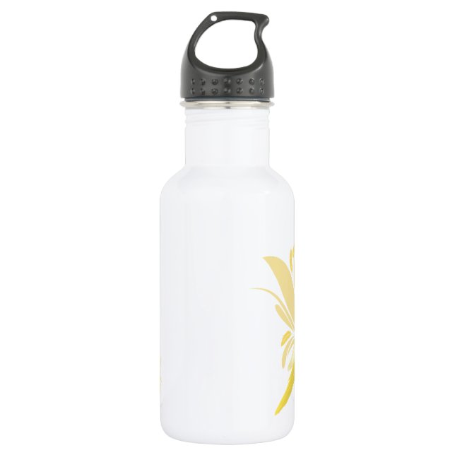 Lutino Cockatiel Trinkflasche (Vorderseite)