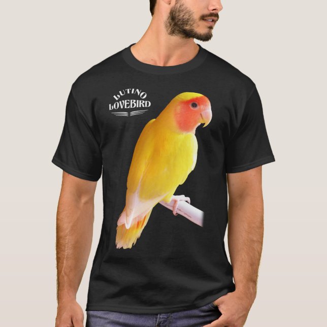 Lutino Lovebird-T-Shirt T-Shirt (Vorderseite)