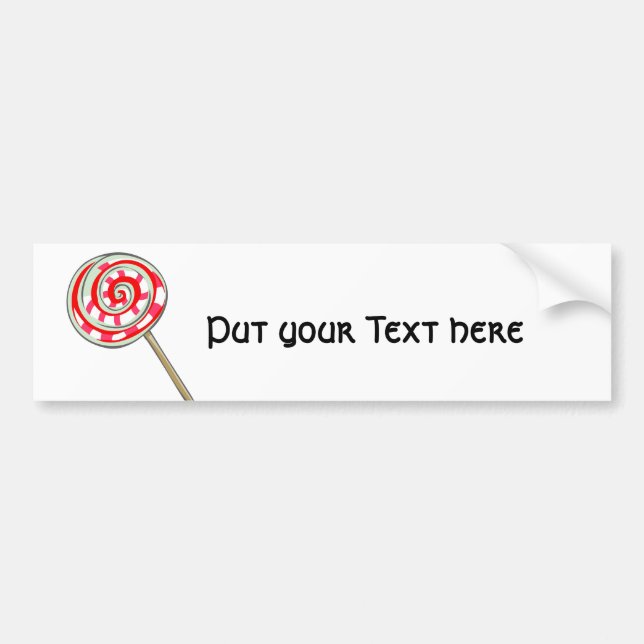 Lutscher-Autoaufkleber Autoaufkleber (Vorne)