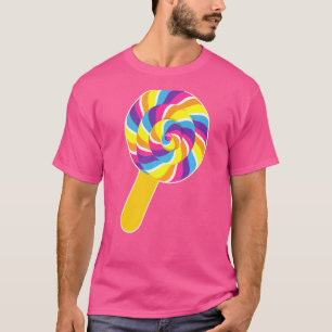 Lutscher Regenbogen Lollipop-Kostüm Halloween T-Shirt
