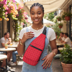 Lutscher-Schultertasche Crossbody Bag