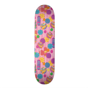 Lutscher-Süßigkeits-Muster Skateboard