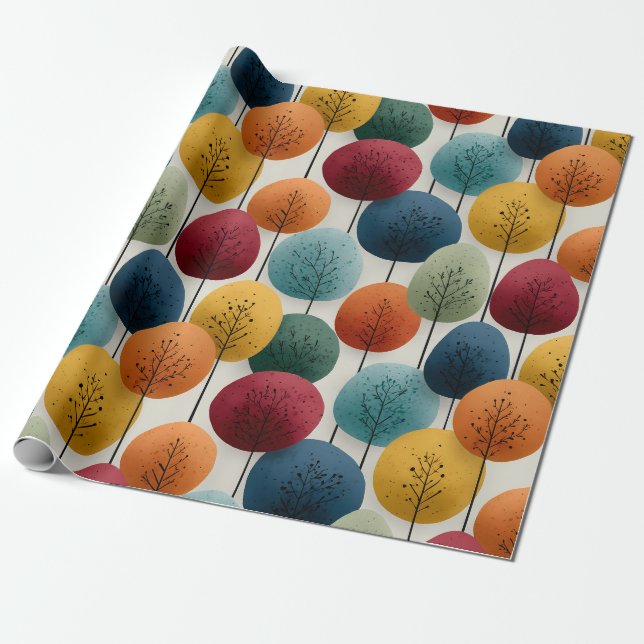 Lutscherbaum-Geschenkpapier Geschenkpapier (Ungerollt)