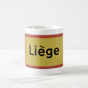 Lütticher Wegweiser Kaffeetasse