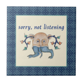 Luttrell Psalter Critter Keramik Tile Fliese