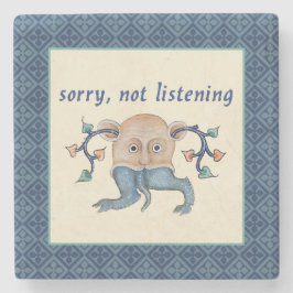 Luttrell Psalter Critter Stone Untersetzer