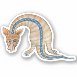 Luttrell Psalter Critter Vinyl Sticker