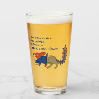 Luttrell Psalter "Eichhörnchen" Glass Tumbler