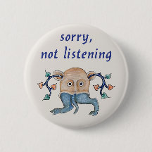 Luttrell Psalter "Sorry, not Listening"